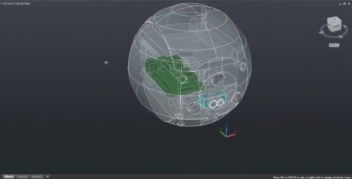 Newest Revision of 3D Scanner’s Optical device.